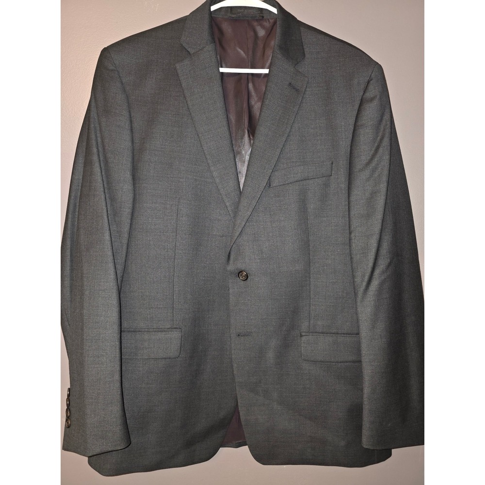 Lauren Ralph Lauren Mens Gray 100% Wool 2Button Blazer Sport Coat Made in Canada